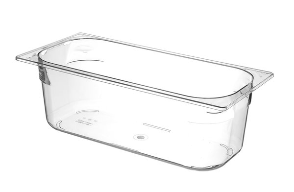 Eiscreme Behälter Polykarbonat, 5 Liter, transparent