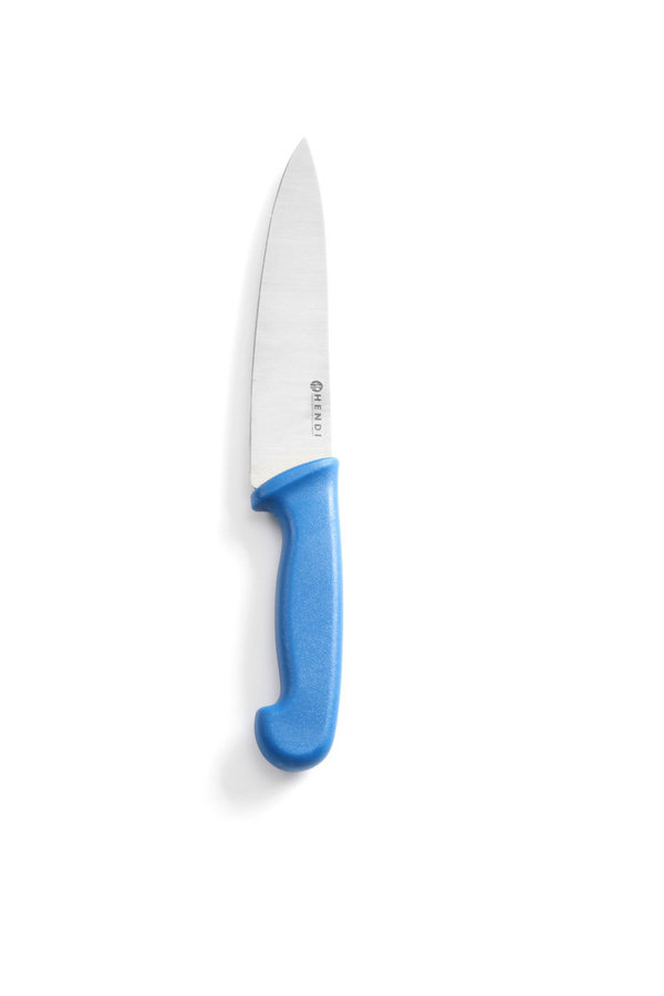 HACCP Messer blau - für Fisch - Kochmesser 320/180 mm